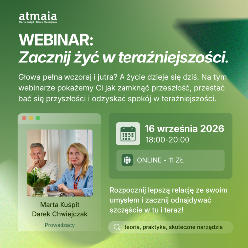 Webinar Moc Teraźniejszości