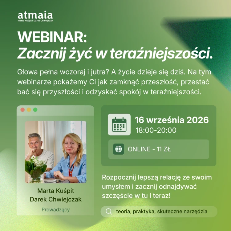 Webinar Moc Teraźniejszości