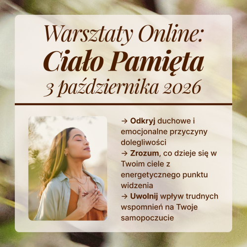 Warsztaty Ciało Pamięta Uzdrawianie